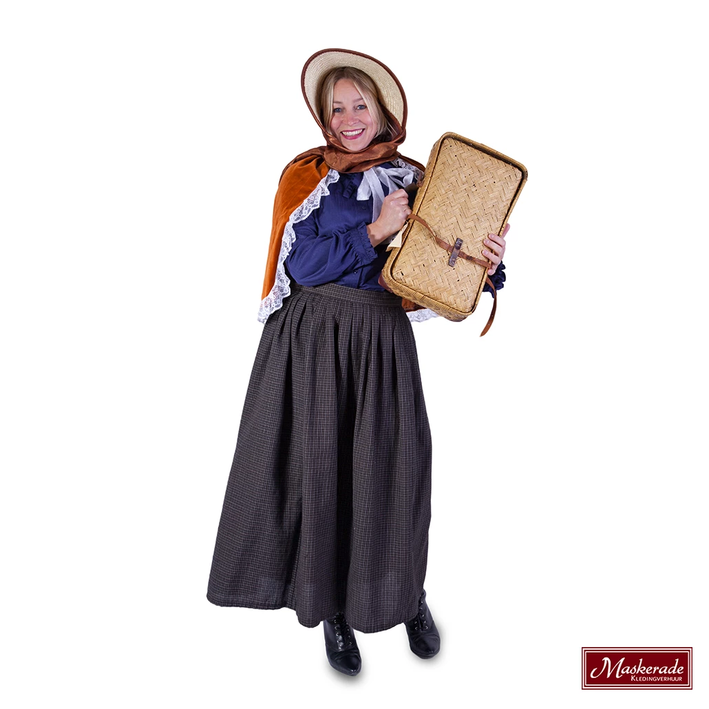 Charles Dickens: Grijze Rok, Blouse En Omslag 3 Charles Dickens: Grijze Rok, Blouse En Omslag