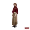 Beige Hooggesloten Blouse En Rok (Charles Dickens) 1 Beige Hooggesloten Blouse En Rok (Charles Dickens) -MASKERADE KLEDING Winkel DKNS426MK
