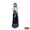 Gebloemde Blouse Met Rok (Charles Dickens) -MASKERADE KLEDING Winkel DKNS428MK