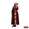 Charles Dickens: Bordeaux Jurk Met Gouden Prinsessenlijn 1 Charles Dickens: Bordeaux Jurk Met Gouden Prinsessenlijn -MASKERADE KLEDING Winkel DKNS458MK