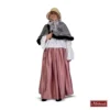 Charles Dickens: Glimmend Roze Rok Met Witte Blouse Met Grijze Omslag Met Pailletten En Dons 2 Charles Dickens: Glimmend Roze Rok Met Witte Blouse Met Grijze Omslag Met Pailletten En Dons -MASKERADE KLEDING Winkel DKNS470MK