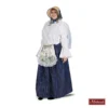 Charles Dickens: Donkerblauwe Rok Met Patroon En Witte Blouse En Schort En Blauwe Omslag 2 Charles Dickens: Donkerblauwe Rok Met Patroon En Witte Blouse En Schort En Blauwe Omslag -MASKERADE KLEDING Winkel DKNS471MK