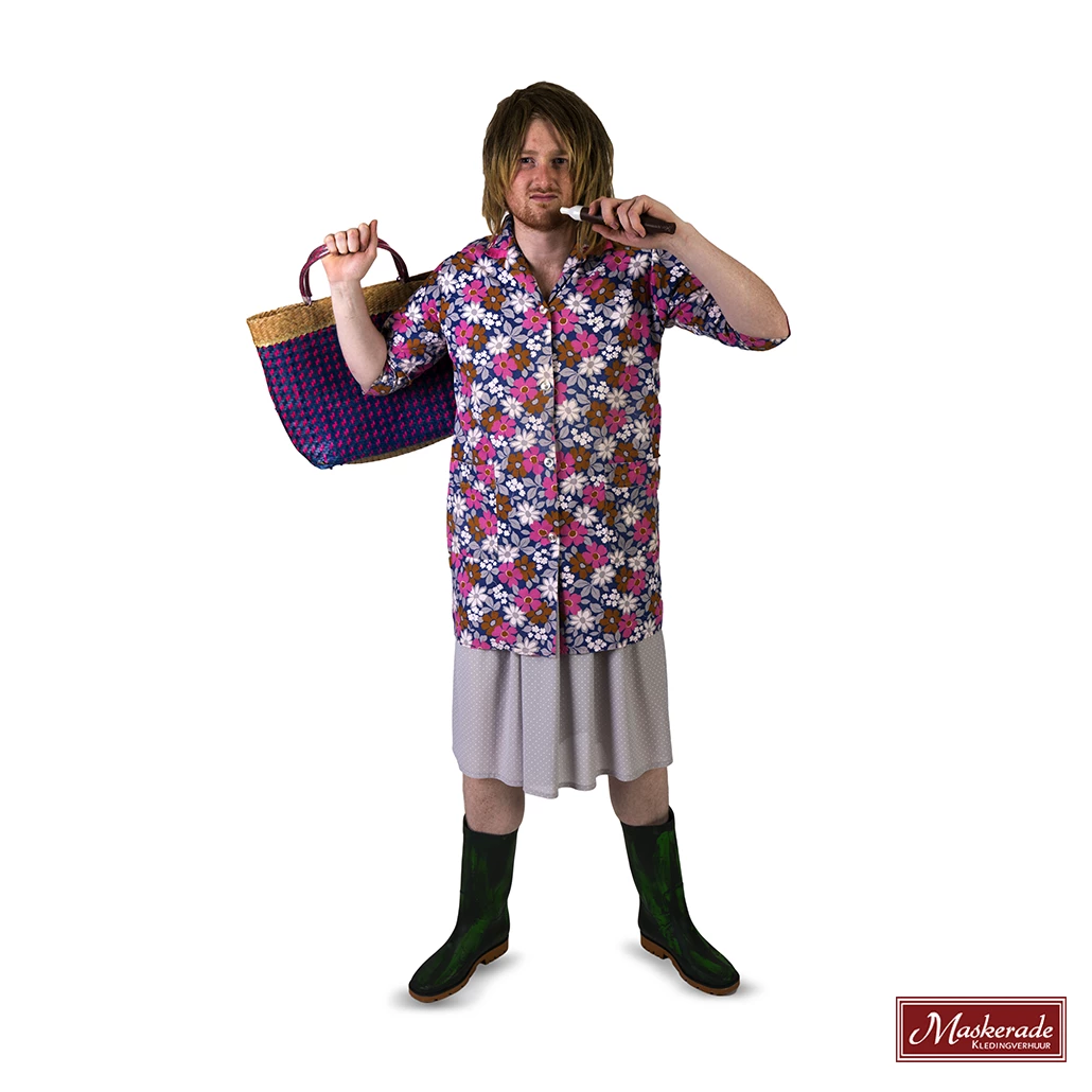 Ma Flodder Met Tas, Laarzen En Sigaar 3 Ma Flodder Met Tas, Laarzen En Sigaar