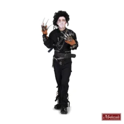 Edward Scissorhands Overall Inclusief Handschoenen