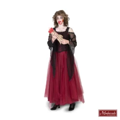 Bordeaux Bustiere Met Rok