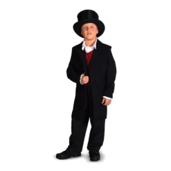 Kinderkleding Charles Dickens Jongen (zwart)