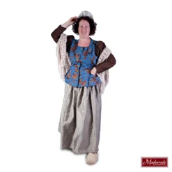 West-Friese Klederdracht Grijze Rok