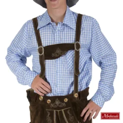 Geruite Oktoberfest Blouse