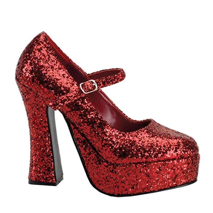 Schoenen: Glitter Plateauzool 4 Schoenen: Glitter Plateauzool - Afbeelding 2