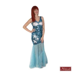 Sprookjes: De Kleine Zeemeermin Glitterjurk