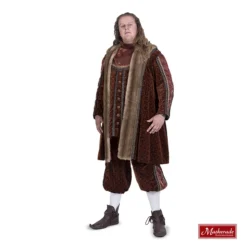 Oranje Fluwelen Koningsmantel