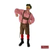 Bruine Lederhose Oktoberfest -MASKERADE KLEDING Winkel TIRL516UL